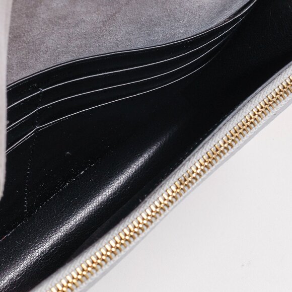 Saint Laurent Silver Leather Kate Tassel Crossbody Bag - Picture 11 of 13